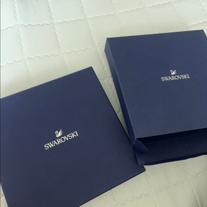 스와로브스키 테니스 목걸이 귀걸이 세트