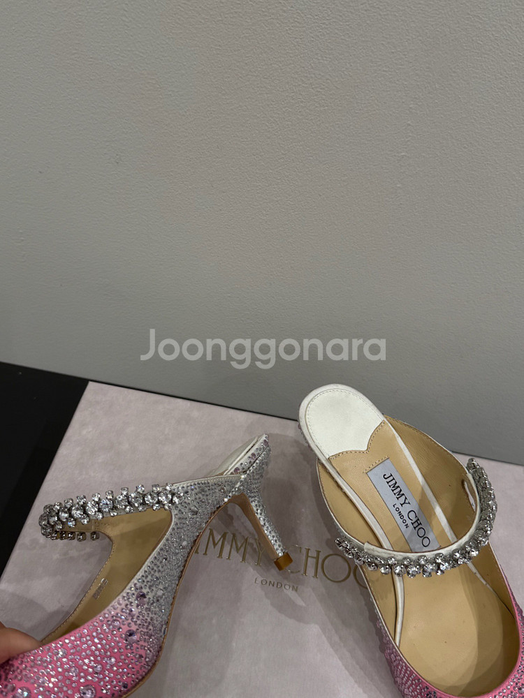 하이 버전 2025 신규 컬러 JIMMY CHOO 뮬--3