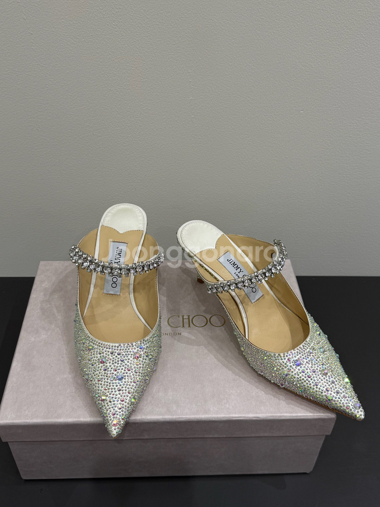 하이 버전 2025 신규 컬러 JIMMY CHOO 뮬--1