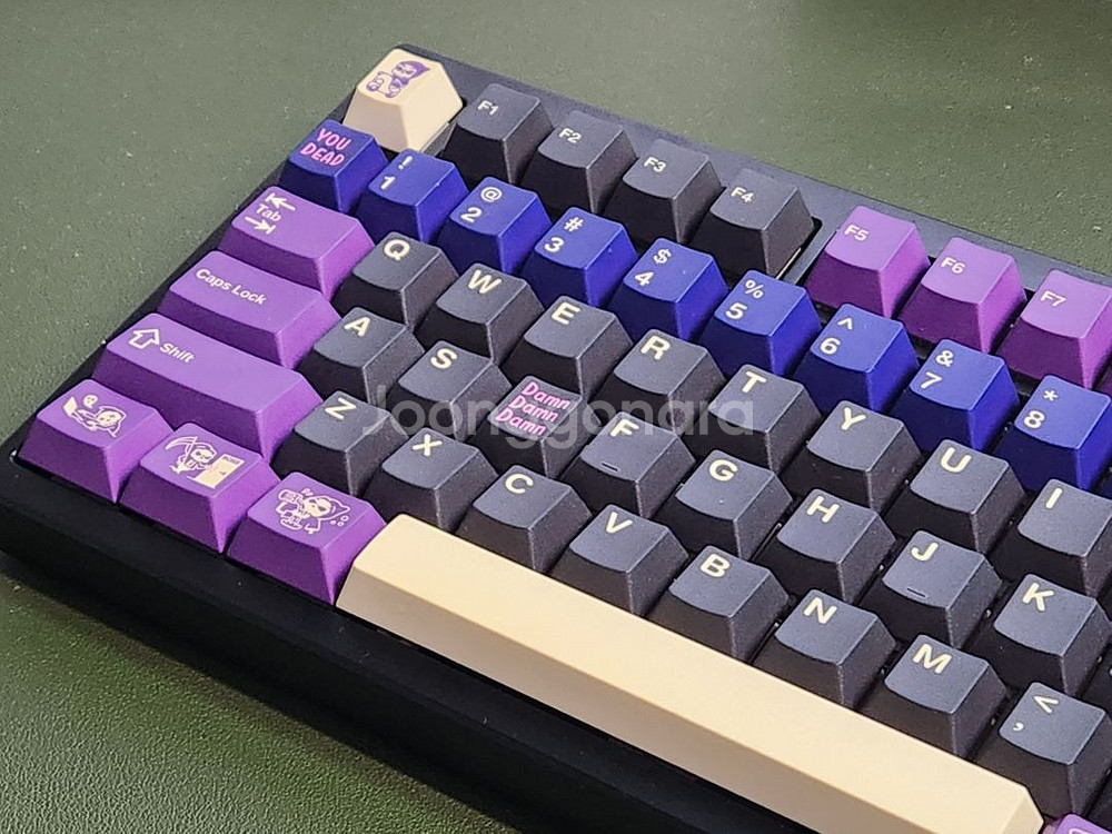 FBB DAMN PBT 키보드 키캡--1
