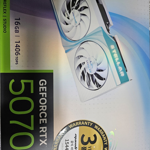 rtx 5070ti stellar 안텍제품