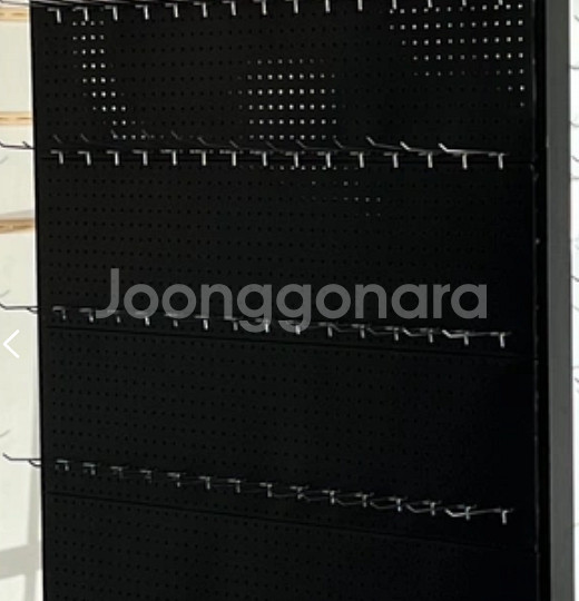 타공판 진열대 전시 진열장 소품 악세사리 5개이상 폐업--9
