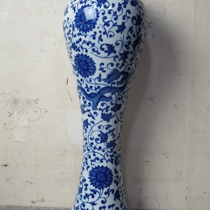 청화백자 매병 높이 31cm 무게 826g