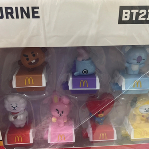 방탄소년단 맥도날드 bt21 피규어