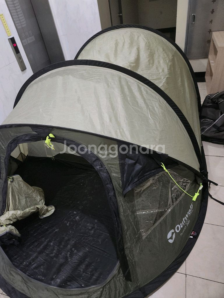 아웃웰 퓨전 300 원터치 팝업텐트--1