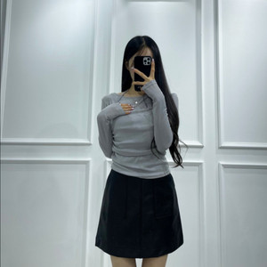 데이식스 끈 뷔스티에 레이어드 발레코어 골지탑