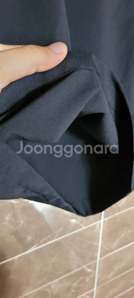(남성35-36인치)바우즈 블랙 반바지 새거--5