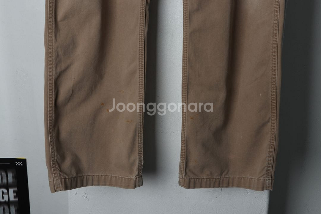 (2XL) 칼하트 면바지 팬츠 빅사이즈 된장 베이지--1