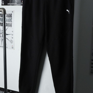 (XL) 퓨마 트레이닝복 바지 조거 블랙 올드스쿨