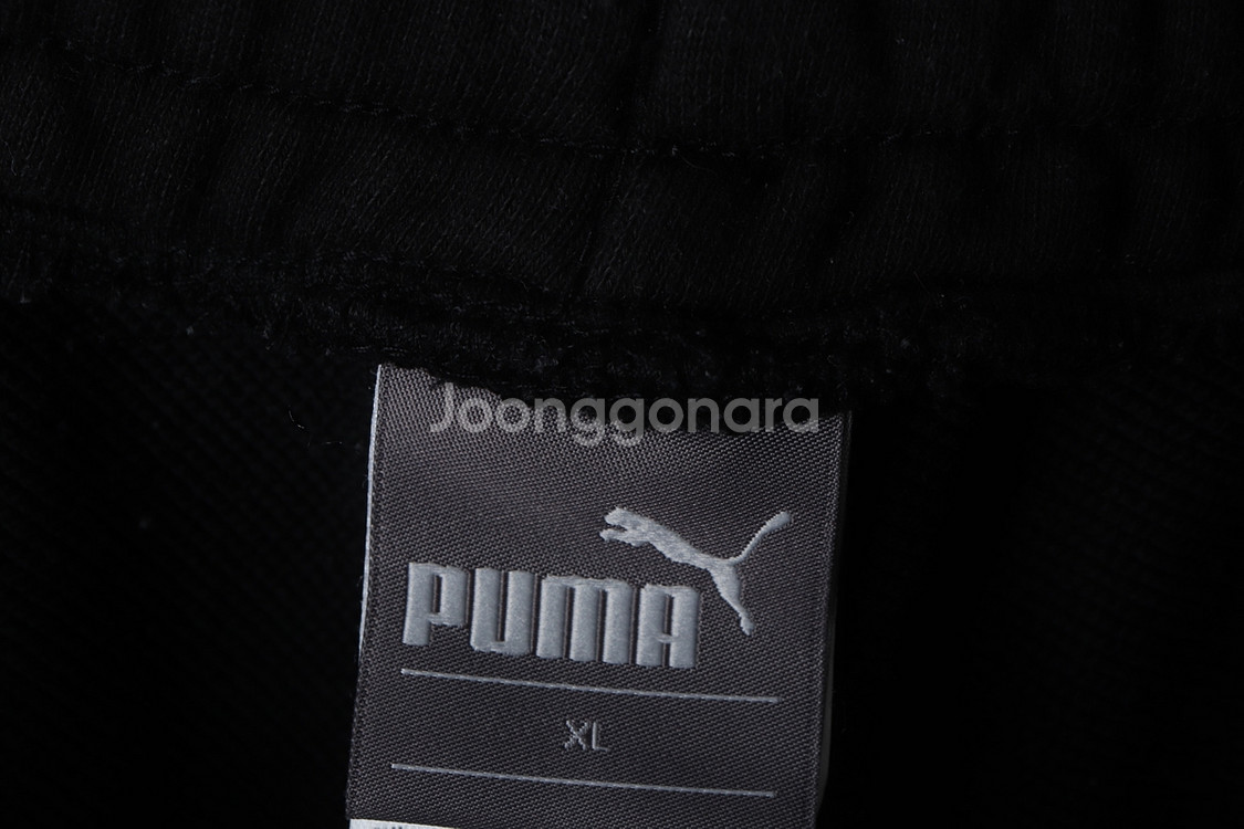 (XL) 퓨마 트레이닝복 바지 조거 블랙 올드스쿨--3