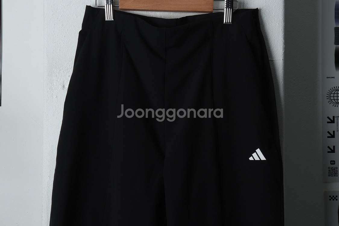 W(L) 아디다스 트레이닝복 바지 블랙 조거 올드스쿨--5