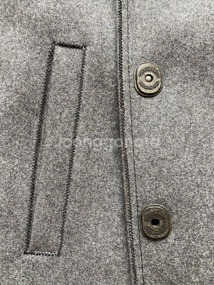 디스퀘어드 DSQUARED 캡틴 제독 코트 해군 피코트--5