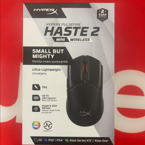 무선게이밍 마우스 HyperX haste2 mini