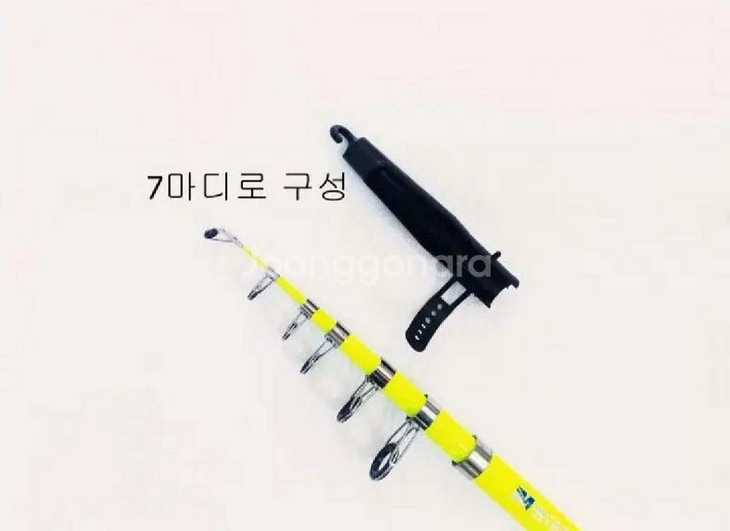낚시가방+원투낚시대3.3m 4대+릴4대+받침대--1