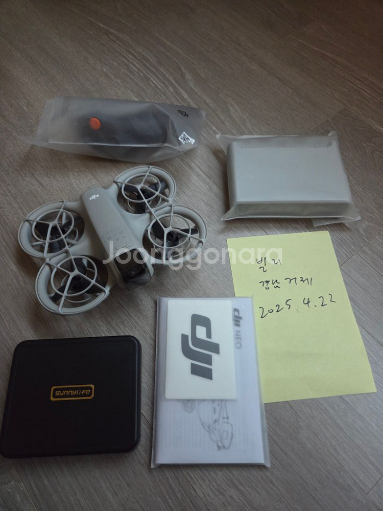dji 네오 + 배터리3개 + nd cpl 필터6개--3