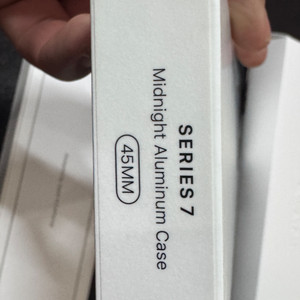 애플워치7 45mm GPS 미드나이트 판매합니다.
