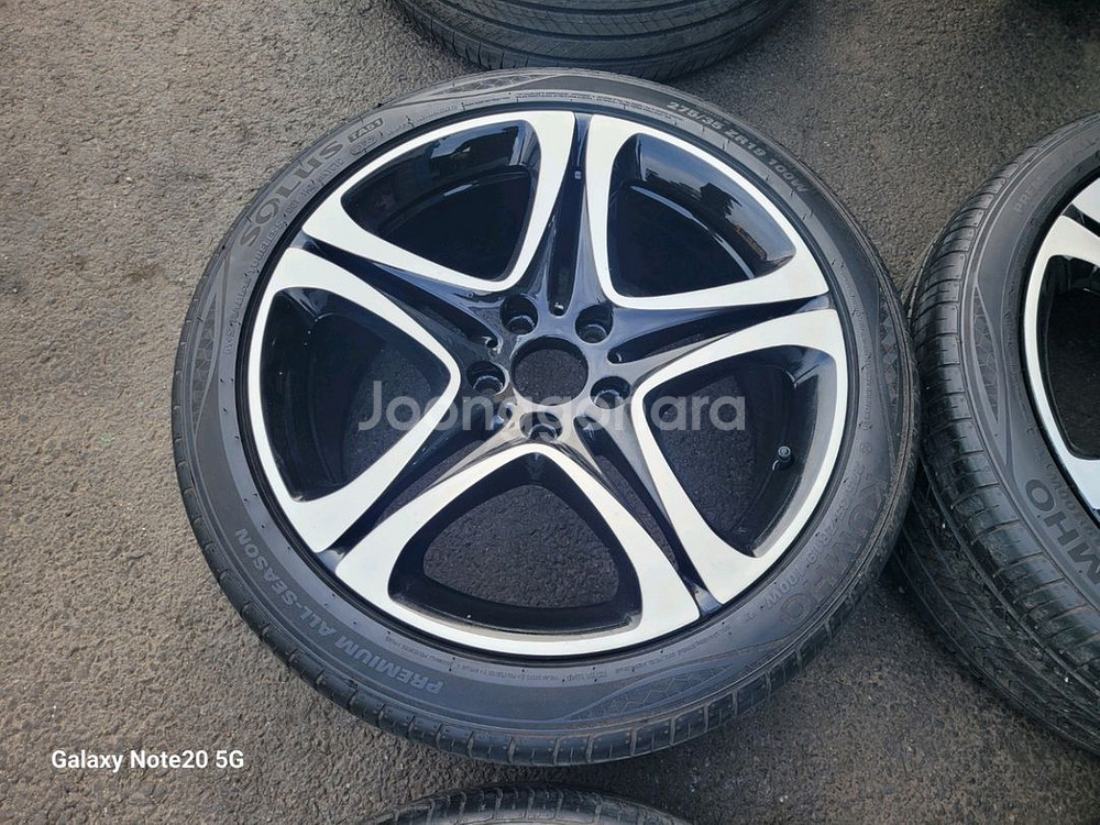 bmw 640d 19인치 휠타이어--1