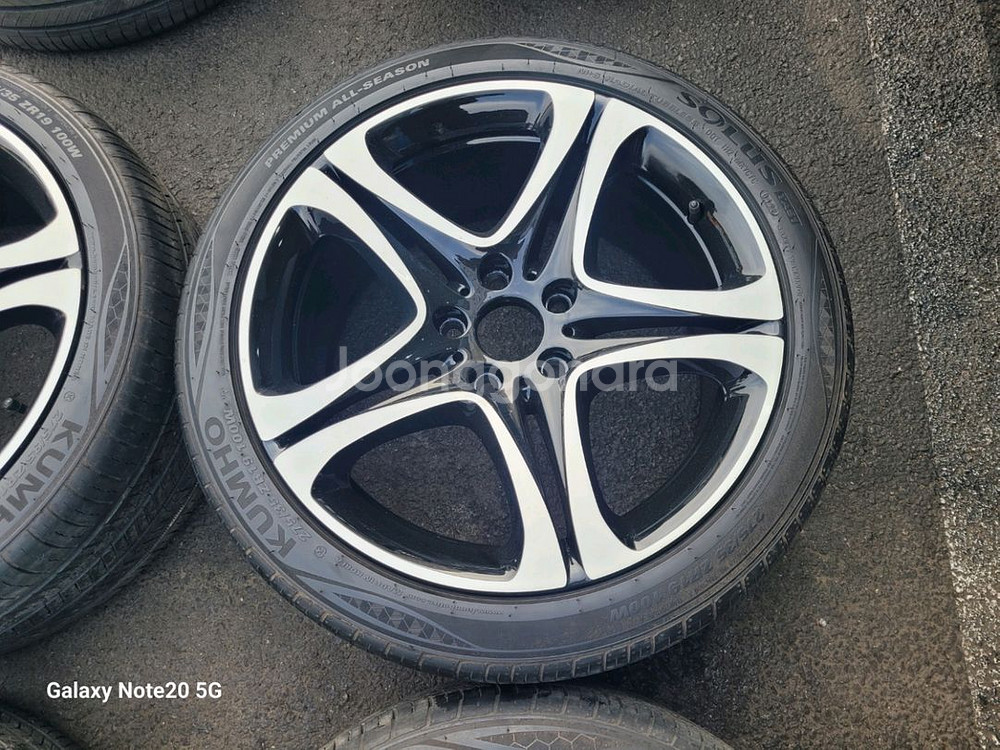 bmw 640d 19인치 휠타이어--4