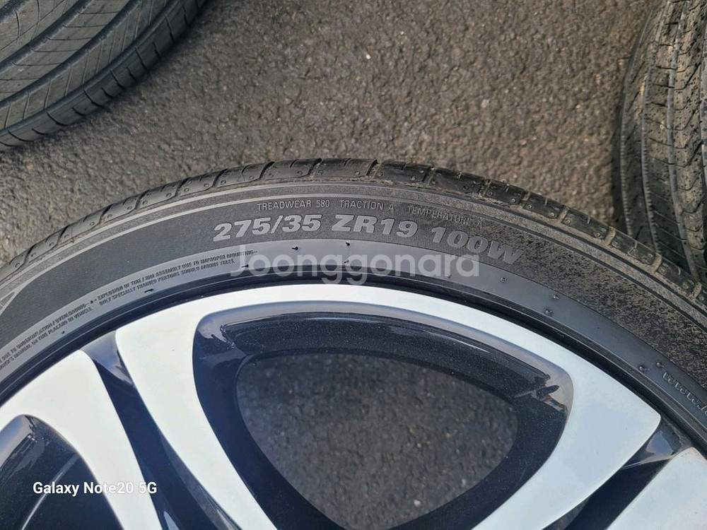 bmw 640d 19인치 휠타이어--8