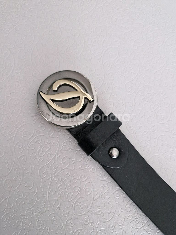 남녀공용 듀퐁 통가죽벨트--1