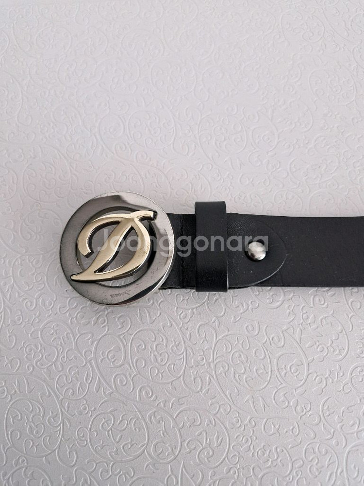 남녀공용 듀퐁 통가죽벨트--6