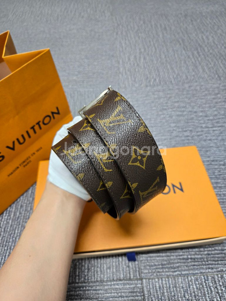 [정품]루이비통 모노그램 리버시블 벨트--1