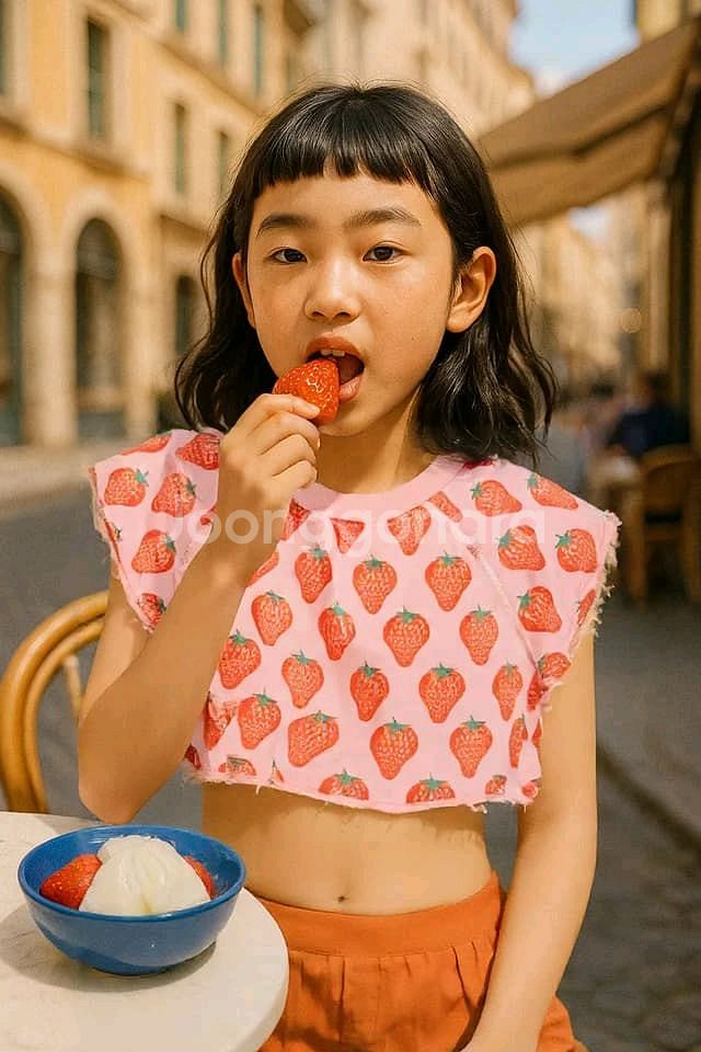 (택포)새상품 보보쇼즈 딸기 크롭탑 외 다수--0