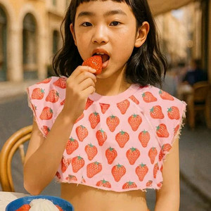 (택포)새상품 보보쇼즈 딸기 크롭탑 외 다수