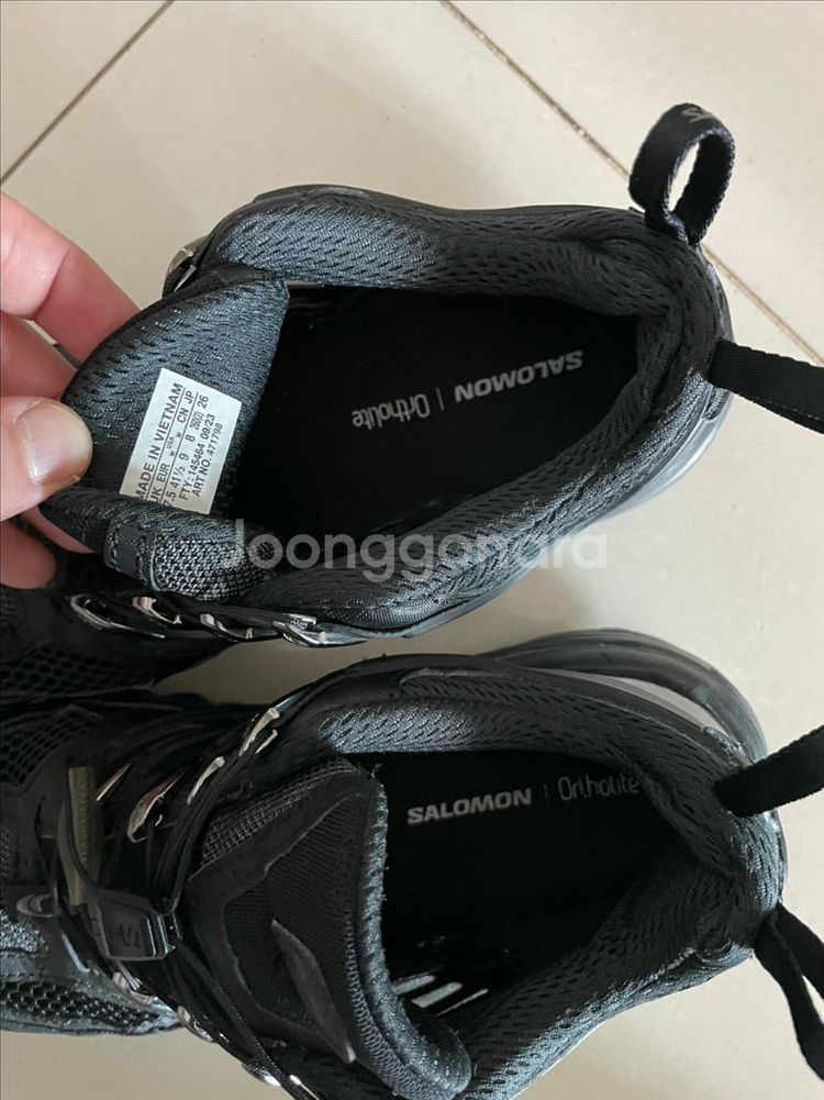 살로몬 acs pro 블랙 260--5