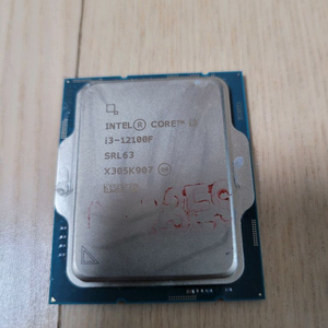 i3 12100F cpu 단품 택포 6만