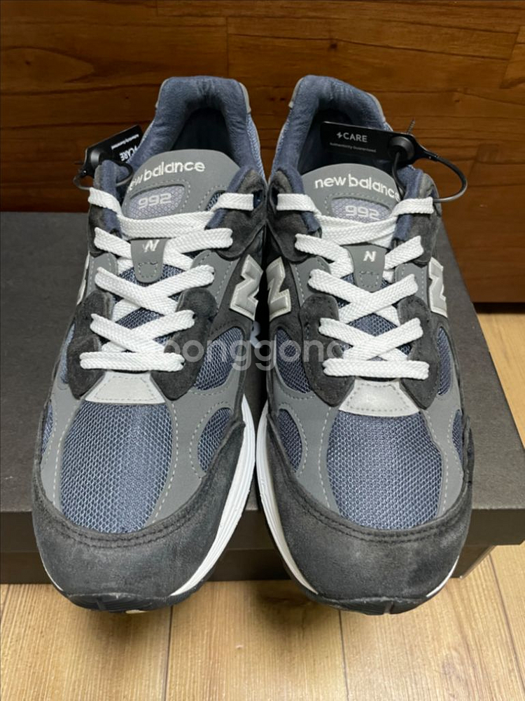 뉴발란스 992 메이드인 USA 네이비 275mm--5
