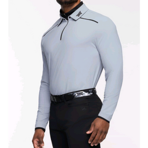 (2xl) pxg 1/4 집업 스트라이프 긴팔티xxl