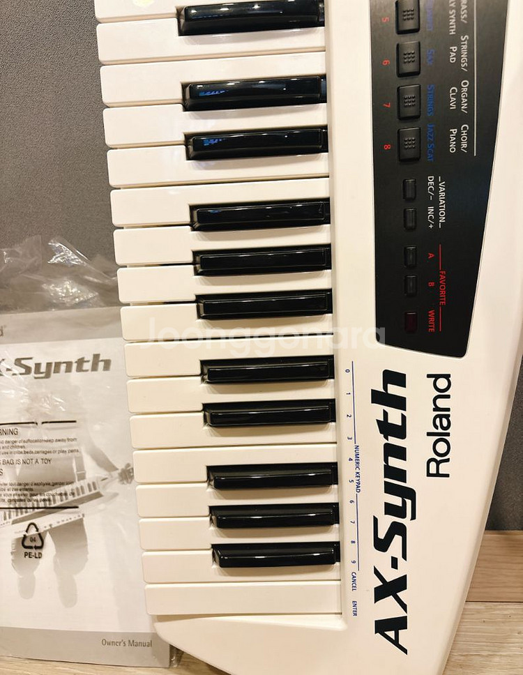 Roland AX-Synth 로랜드 리모트 키보드 신스--2