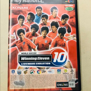 PS2 위닝일레븐10 라이브웨어 에볼루션