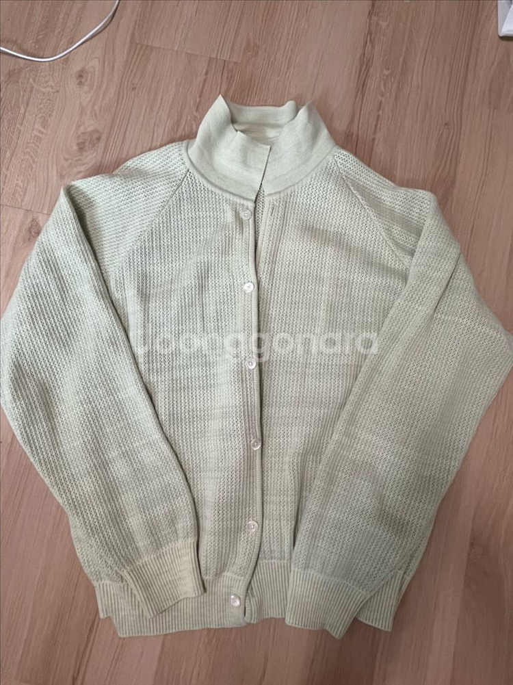 [3]블랭크룸 연그린 집업 가디건--0