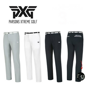 PXG 골프웨어 남성 프로 투어핏 스윙 자수로고 팬츠