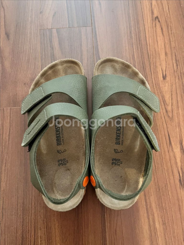 버켄스탁 샌들 키즈 210 찍찍이--3
