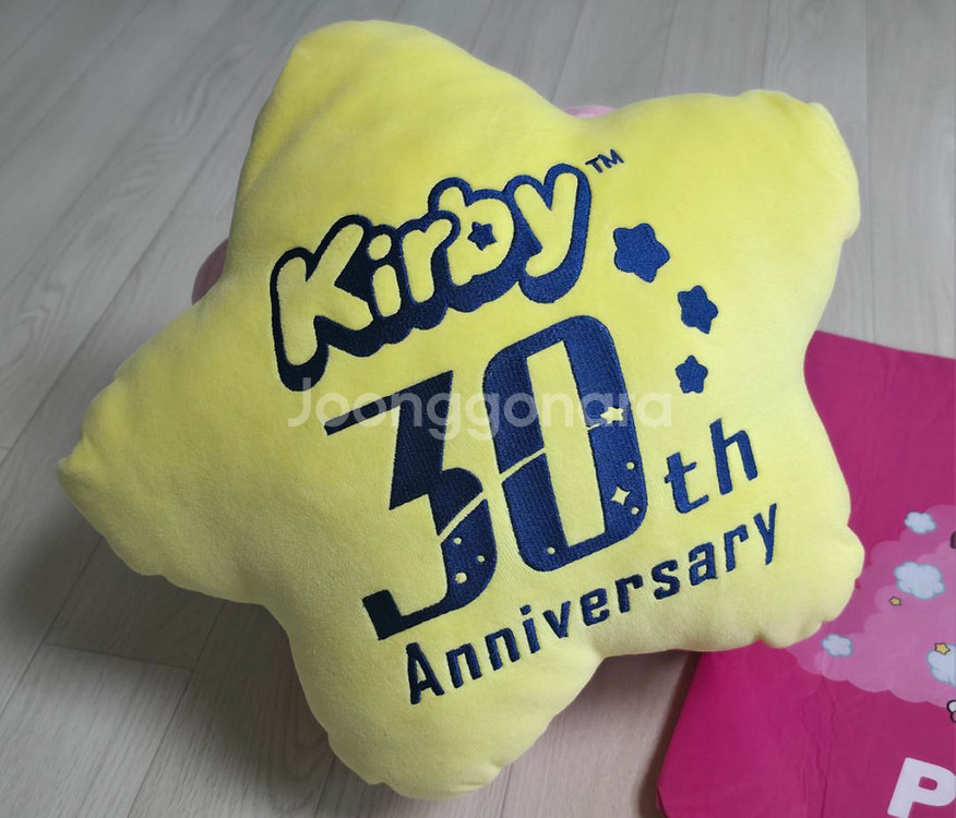 닌텐도 별의 커비 30주년 팝업 쿠션 리유저블백--3