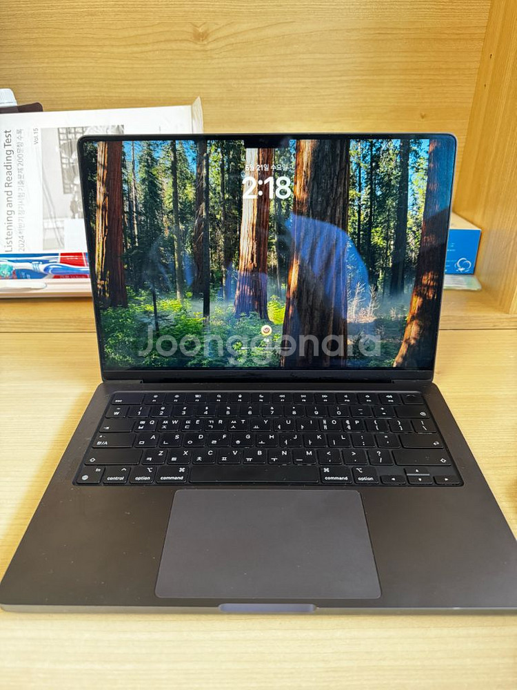 맥북 프로 14 M3 Pro 스페이스블랙 + 매직마우스--2
