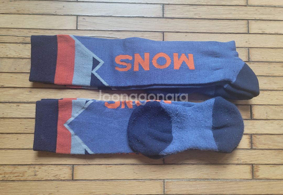 스노우 snow 울 스키양말--0