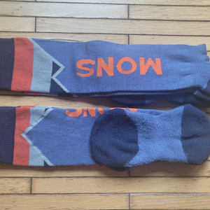 스노우 snow 울 스키양말