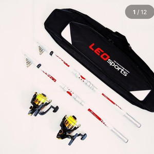 원투낚시대3.6m2대+5000번릴2대+릴줄+낚시가방