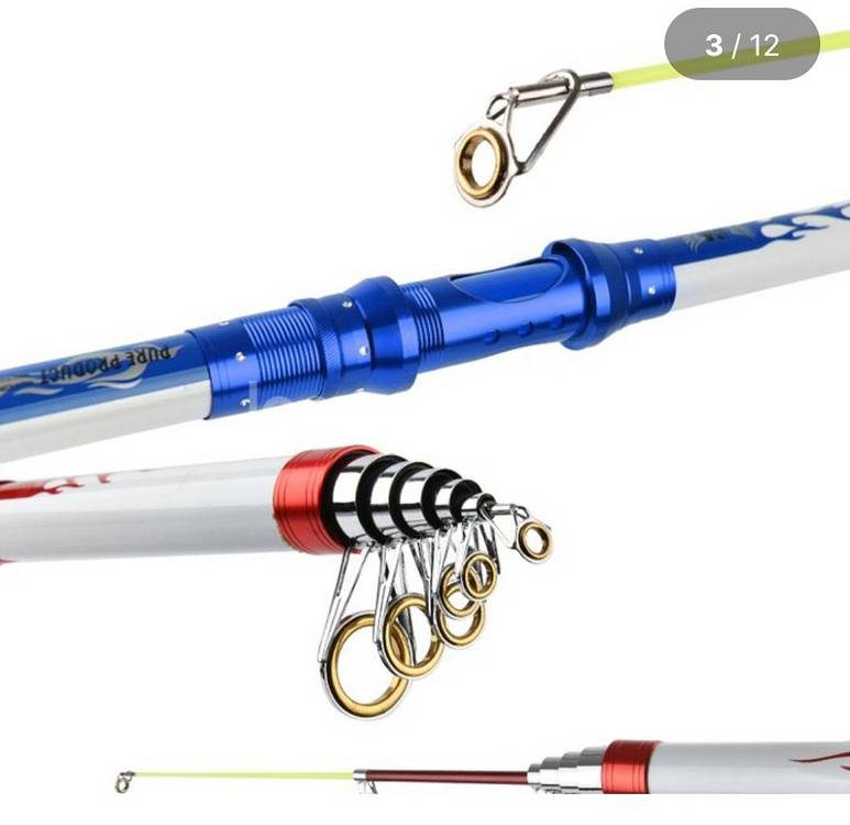 원투낚시대3.6m2대+5000번릴2대+릴줄+낚시가방--2
