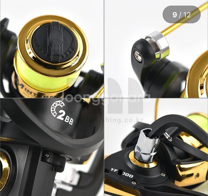 원투낚시대3.6m2대+5000번릴2대+릴줄+낚시가방--7