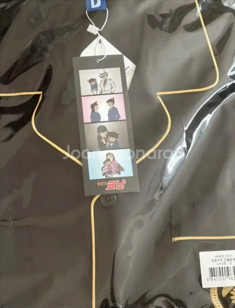 명탐정코난 검은조직 잠옷 와디즈 댄꼼마 옷 펀딩 코난--0