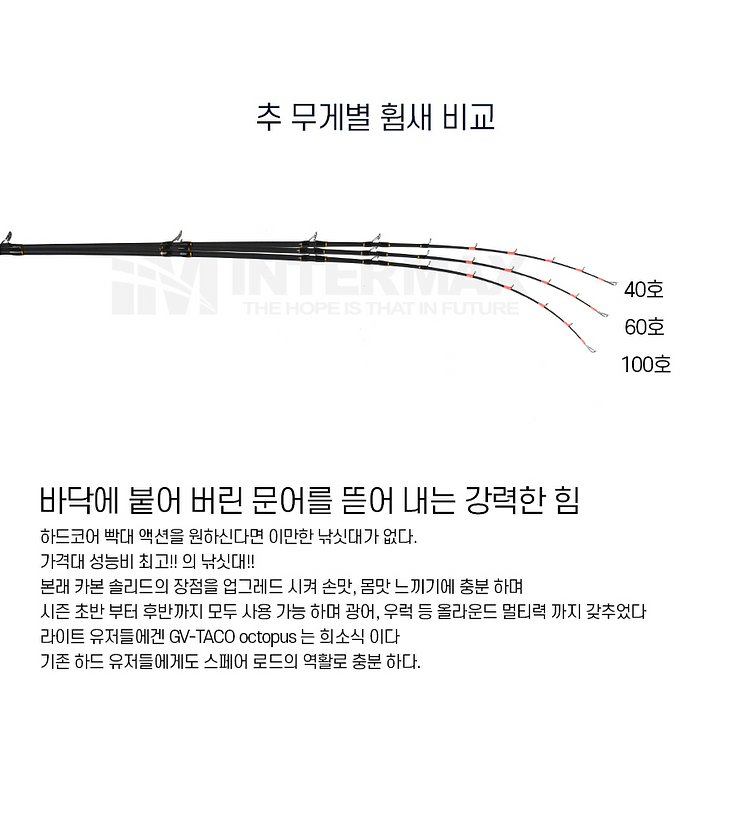 문어 낚시대 B165H 루어대 우럭 광어 낚시 새상품--3