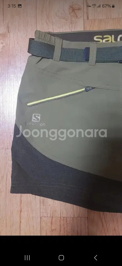 (새상품) 살로몬 여성용 시원한 냉감소재 반바지--2
