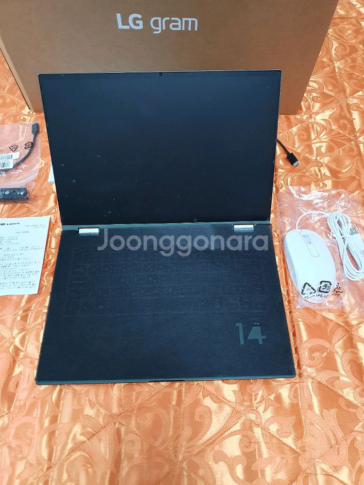 LG 그램 360 노트북 거의 새상품--2