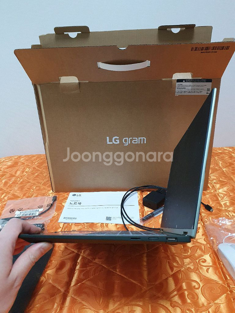 LG 그램 360 노트북 거의 새상품--5