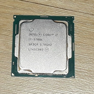 i7 8700k cpu+ 써모랩 쿨러 중고 팝니다